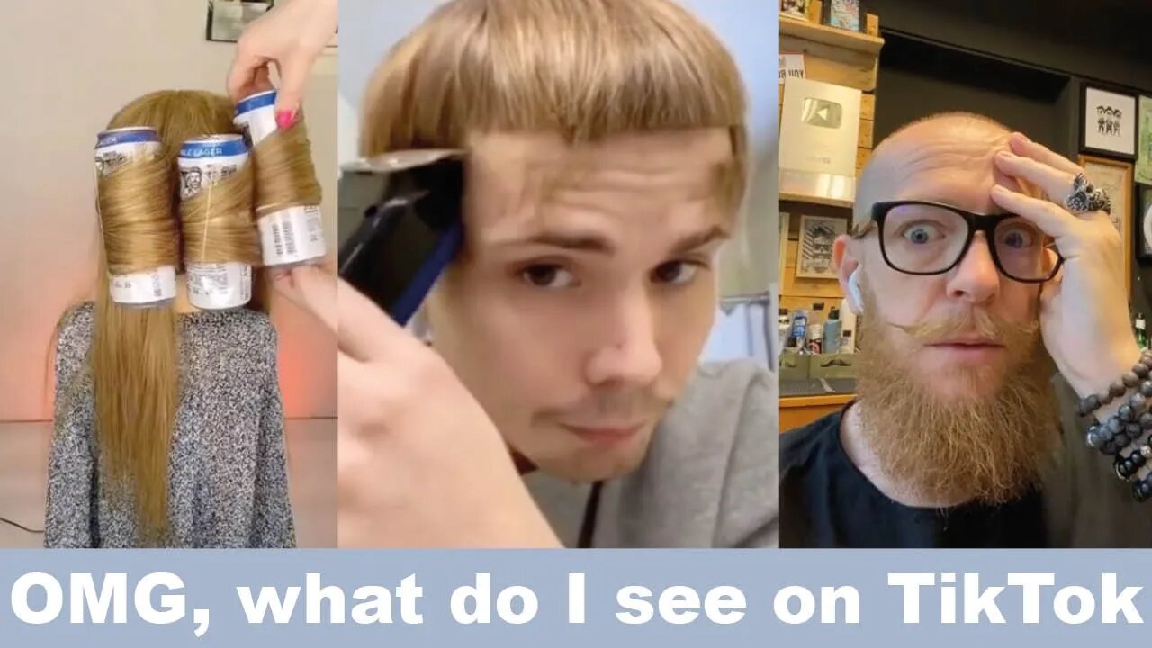 Hairdresser reacts to TikTok Hair Vids 🤣 - Hair Buddha Hair Fails