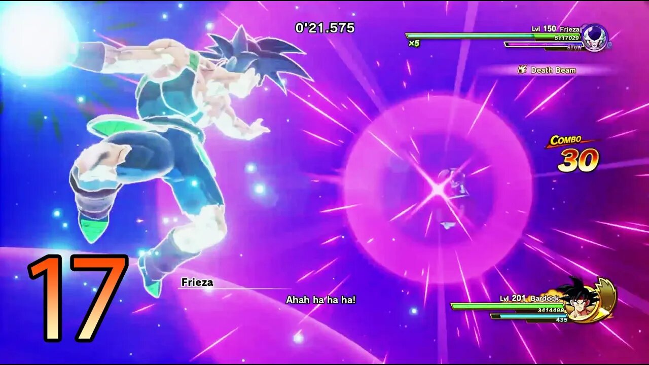 Level 201 Bardock Vs [Legendary] Frieza Boss Battle - DBZ Kakarot - Alone Against Fate - Part 17