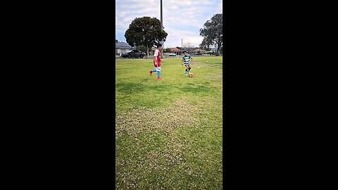 kids soccer training