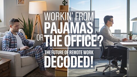 Workin' From Pajamas or the Office? The Future of Remote Work Decoded!