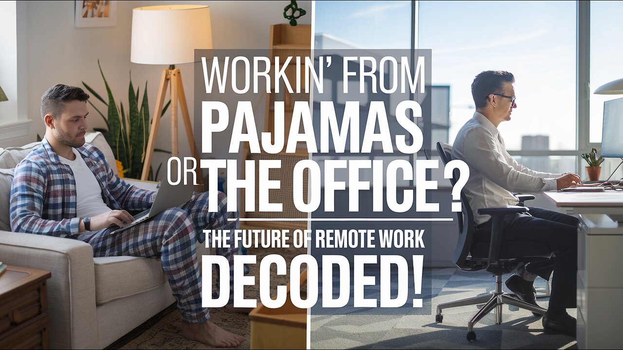 Workin' From Pajamas or the Office? The Future of Remote Work Decoded!