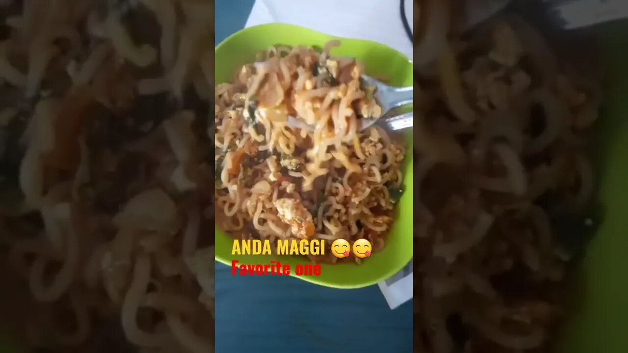 Anda Maggi #Maggi 😋😋😋# foodie 😋❤️