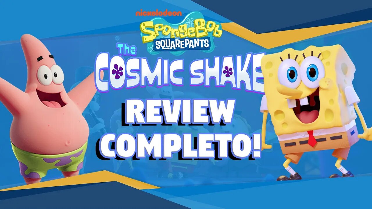 SPONGEBOB SQUAREPANTS: COSMIC SHAKE REVIEW! NOVO JOGO DE BOB ESPONJA TOTALMENTE DUBLADO!!!