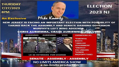 No Limits America Show New Jersey Elections