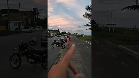 FIM DE TARDE PRAIA PERUIBE LITORAL SP