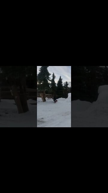 Home Terrain Park #alaska #snow #snowboarding