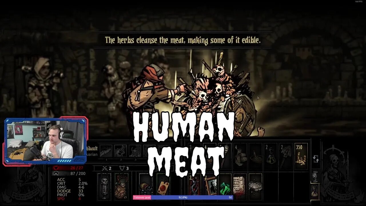 Cannibalism in Darkest Dungeon #twitch #gamer #darkestdungeon #streamer