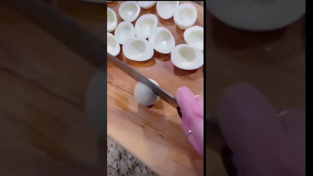 Яйца желток 🔪🐣