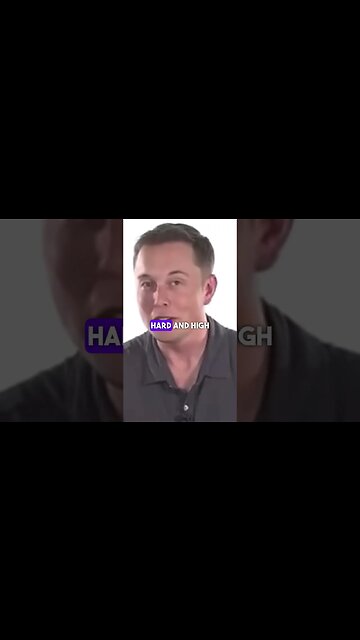 Starting Company is Hard and High Risk | Elon Musk