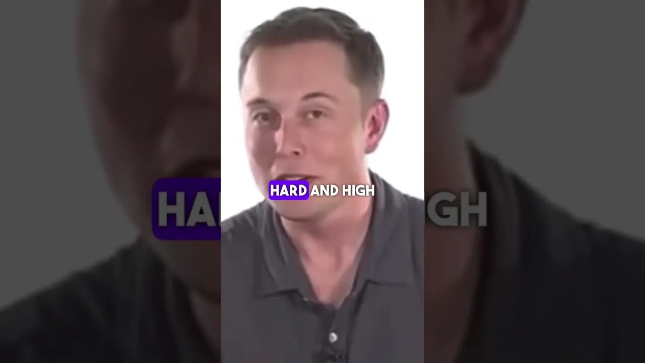 Starting Company is Hard and High Risk | Elon Musk