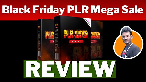 Black Friday PLR Mega Sale Review 😍Get Plr Rights To This $20,000+ Gigantic Product Bundle!