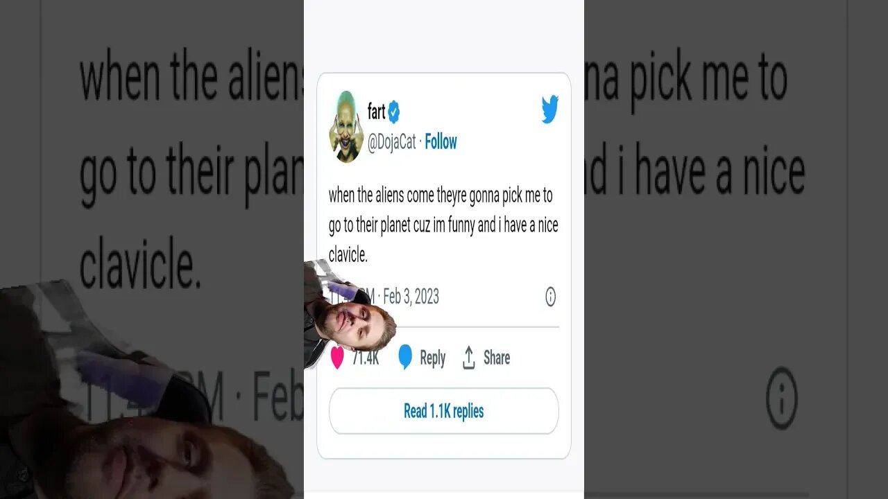 Doja cat says...this...on Twitter