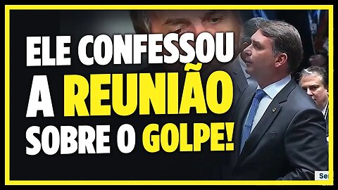 REACT: FLAVIO BOLSONARO CONFESSA REUNIÃO COM MARCOS DO VAL | Cortes do @MBLiveTV