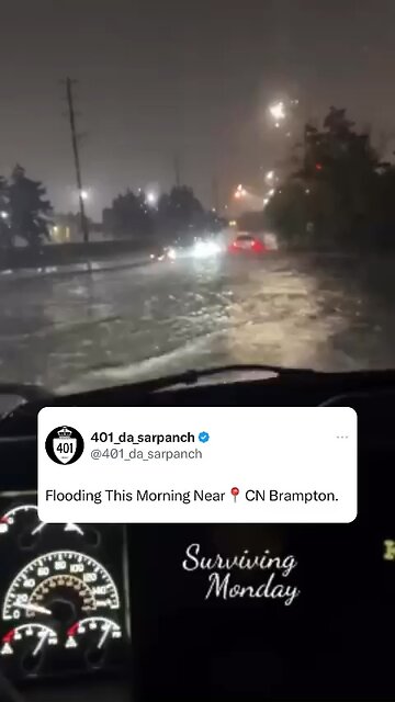 Floods In Brampton
