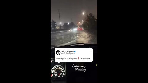 Floods In Brampton
