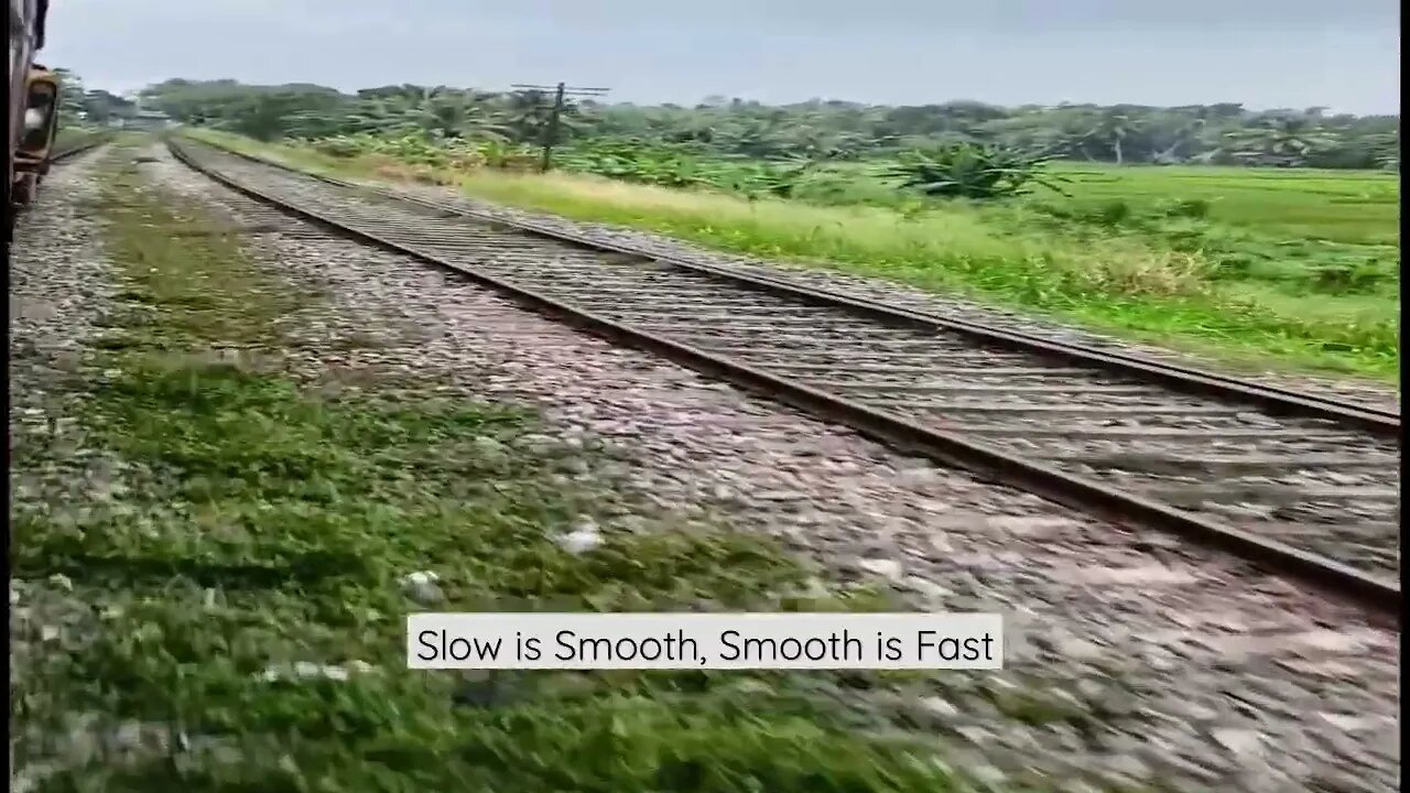 Slow is smooth, smooth is fast