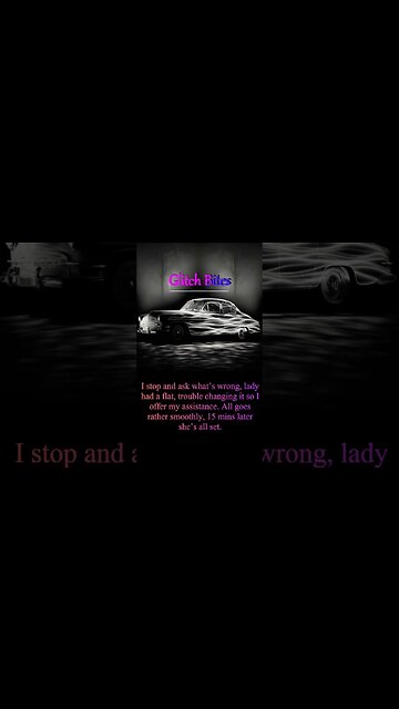 I Changed a Tire on a Car that Doesn't Exist