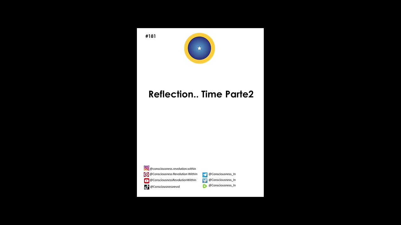 #181 Reflection...Time part 2