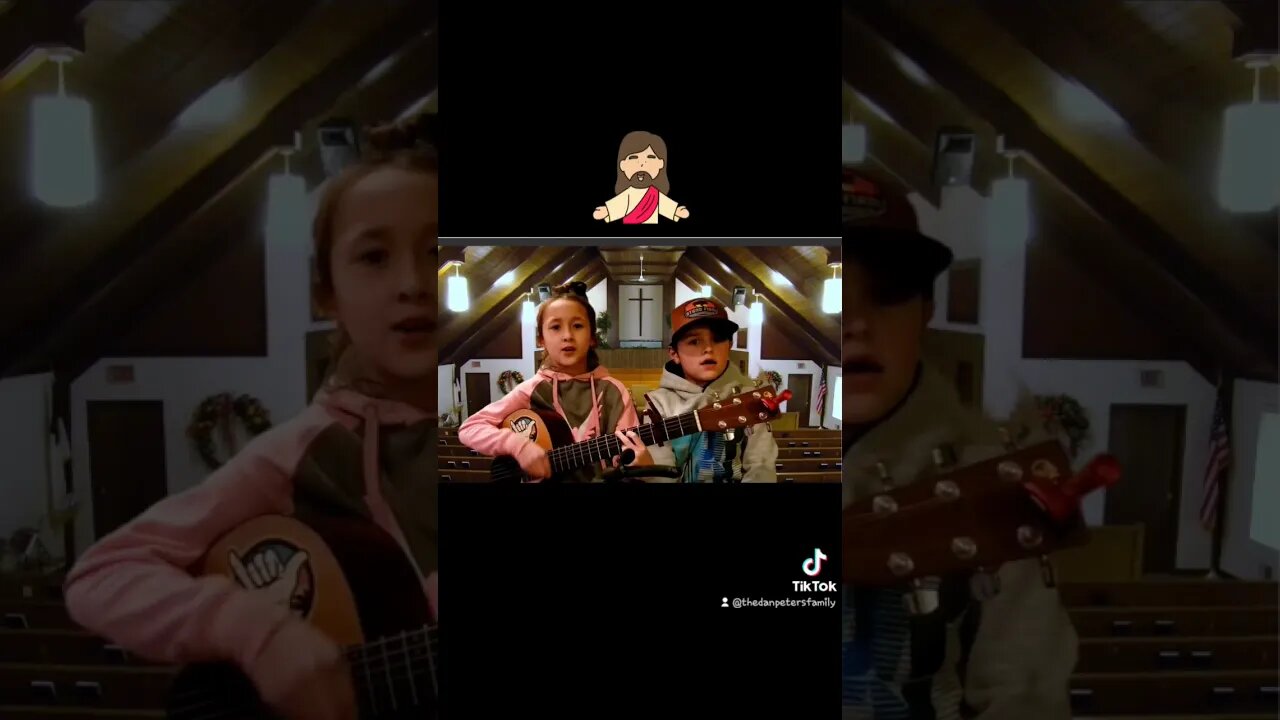 Kiddos singing a classic church chorus🎶
