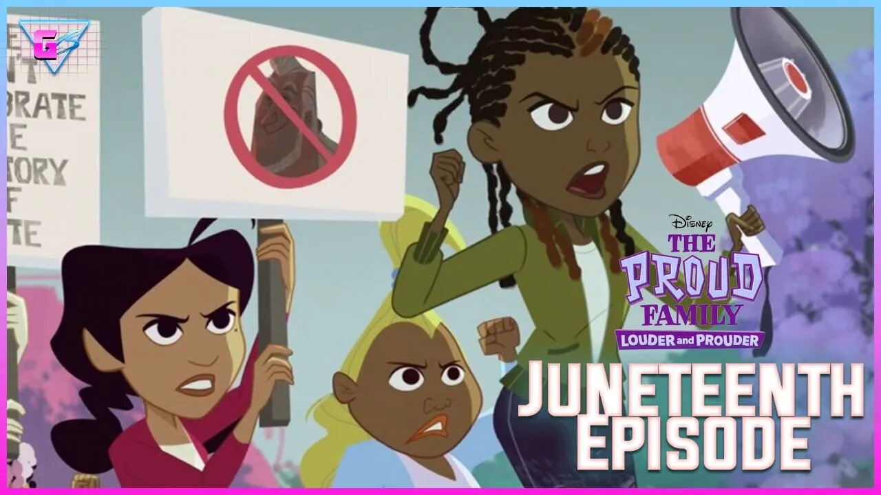 Gamerbloo review on the Proud Family Juneteenth episode