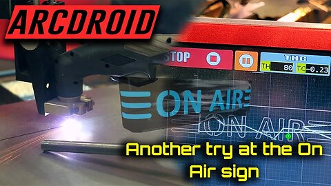 ArcDroid: Cut Clip - New "On Air" Light Sign