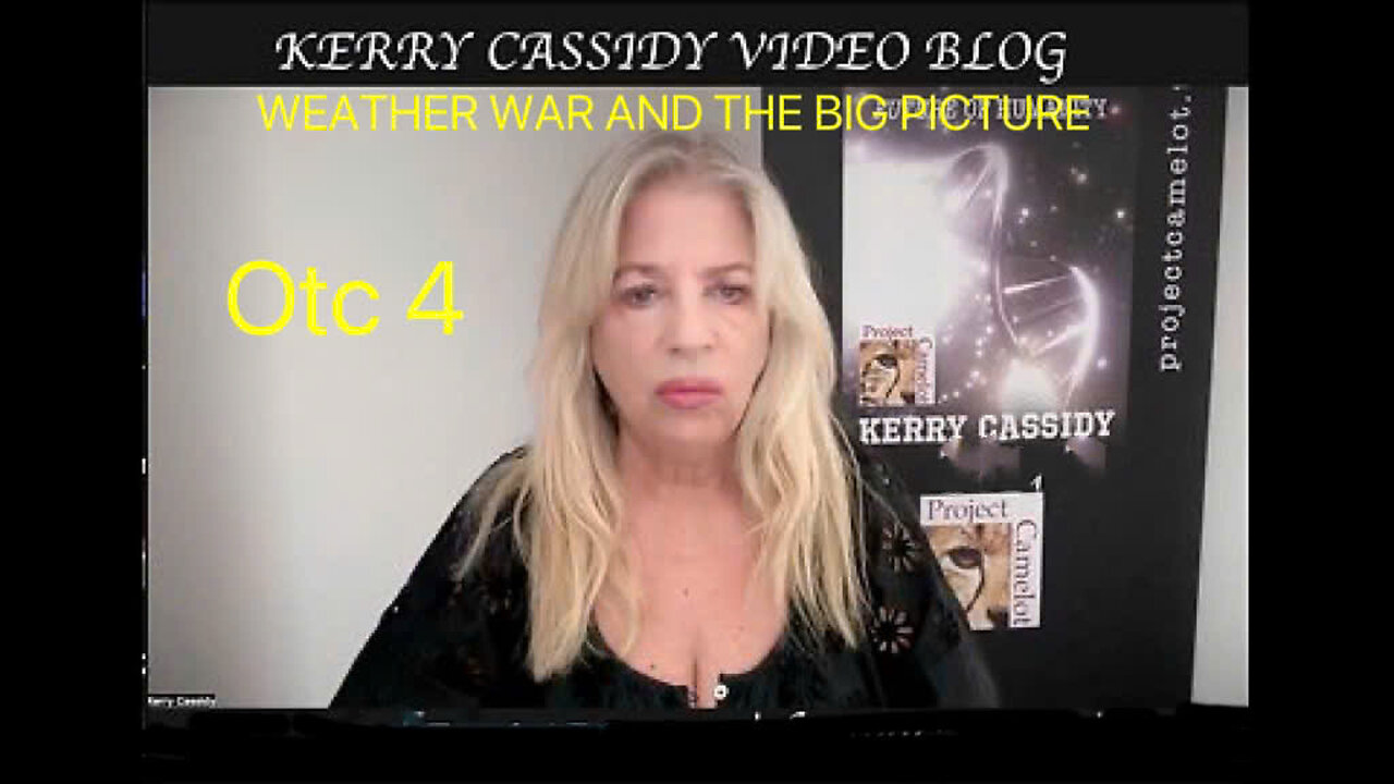 KERRY'S VIDEO BLOG OCT 3 2024: WEATHER WAR AND THE BIG PICTURE