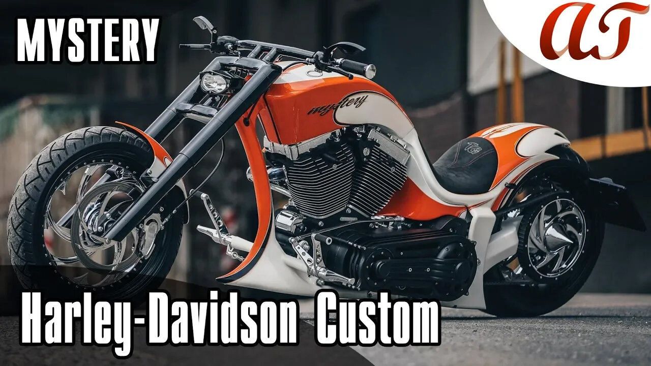 Harley-Davidson DRAGSTER Custom: MYSTERY * A&T Design