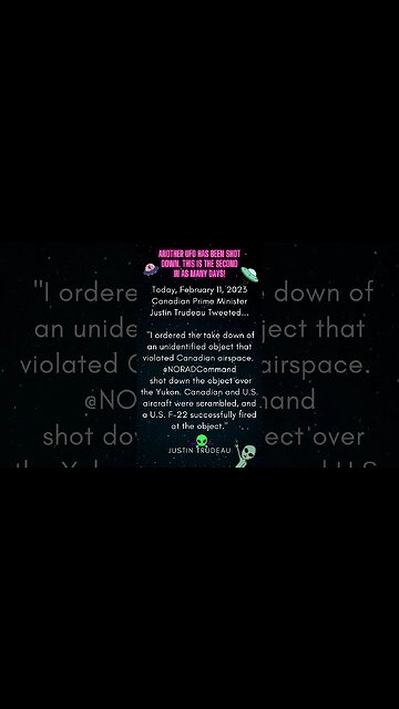 A Second Object Has Been Sho0t Down Over Canada Today #shorts