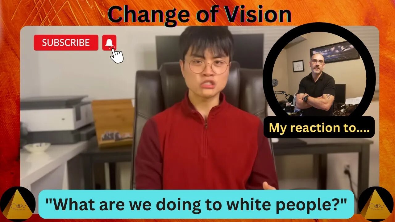 Stop racism! "What are we doing to white people?".... My reaction