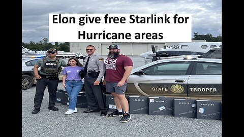 Elon Starlink aid for Hurricane Helene goes viral