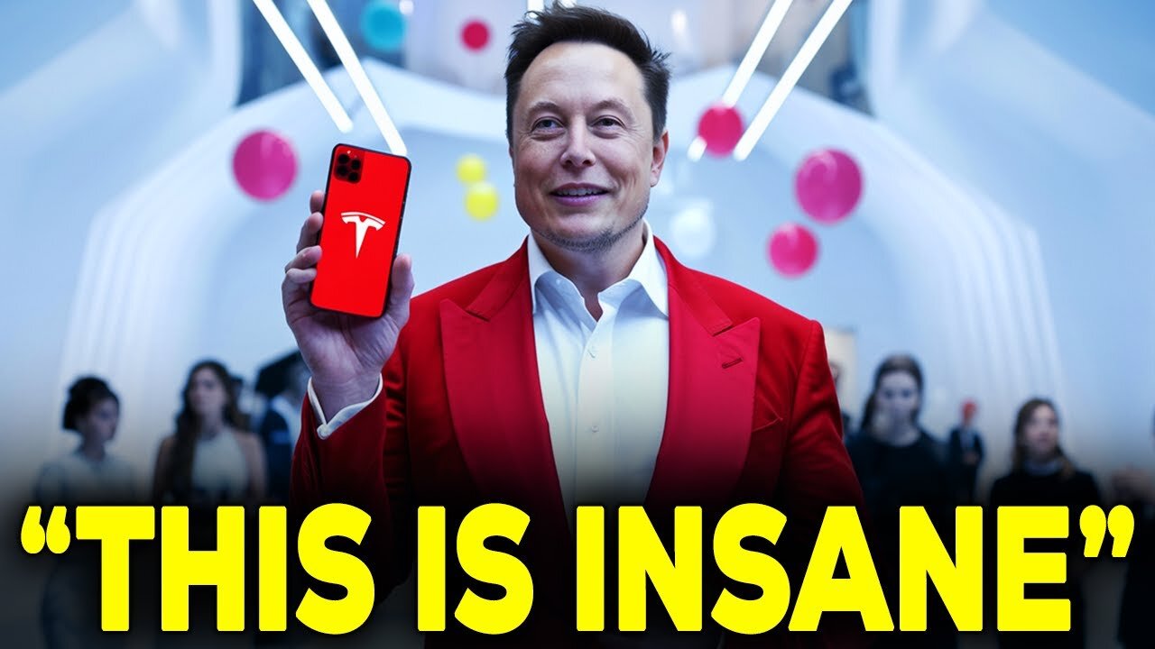 Elon Musk Just UNCOVERED This NEW $100 Tesla Smartphone That SHOCKED The Entire Industry!