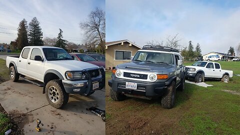 1st Gen Taco gets new wheels, stuck in mud! AE86 UPDATES!