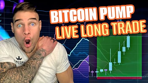 🔴 LIVE - BITCOIN PUMP LONG TRADE to 25k?!?!