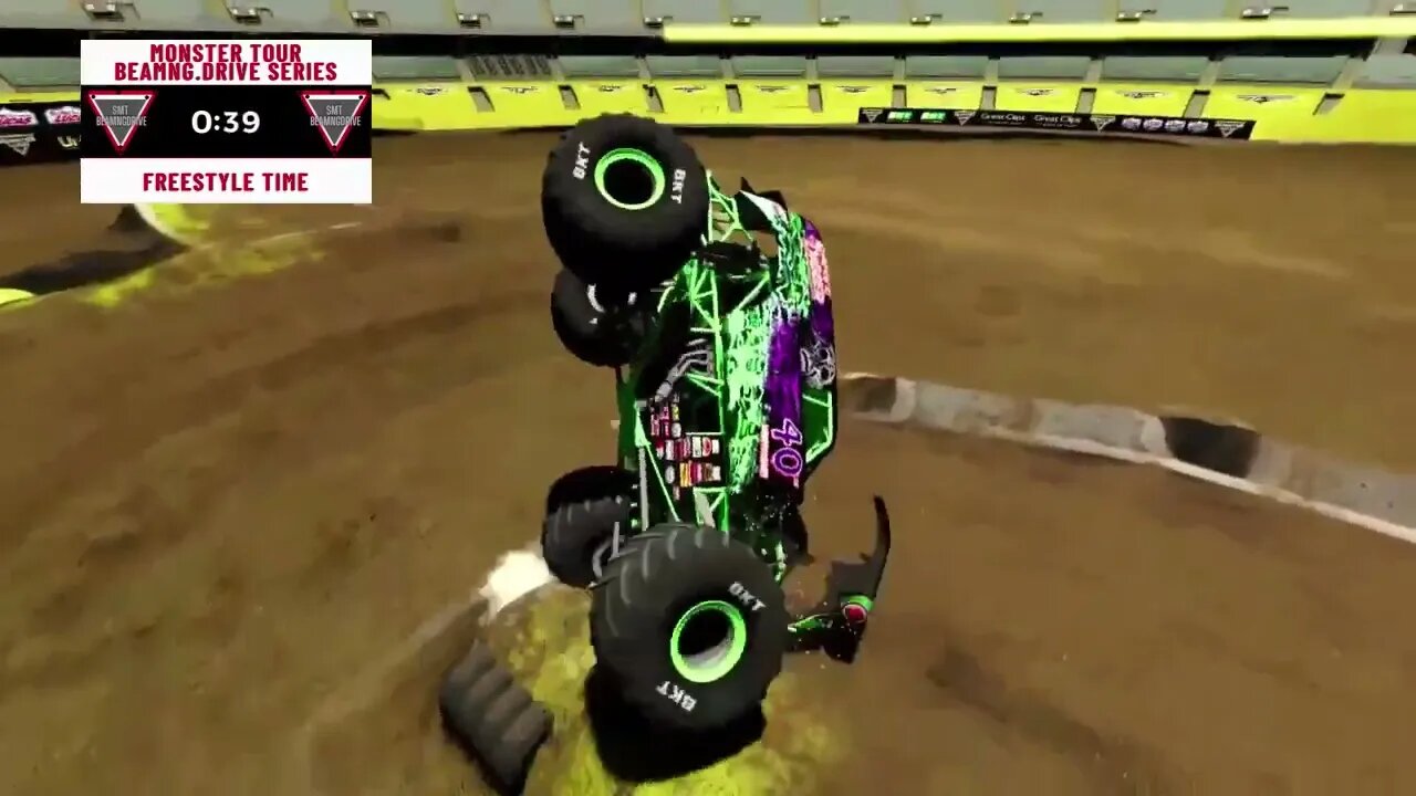 Monster Tour Crash Madness #8 BeamNG.Drive Monster Jam