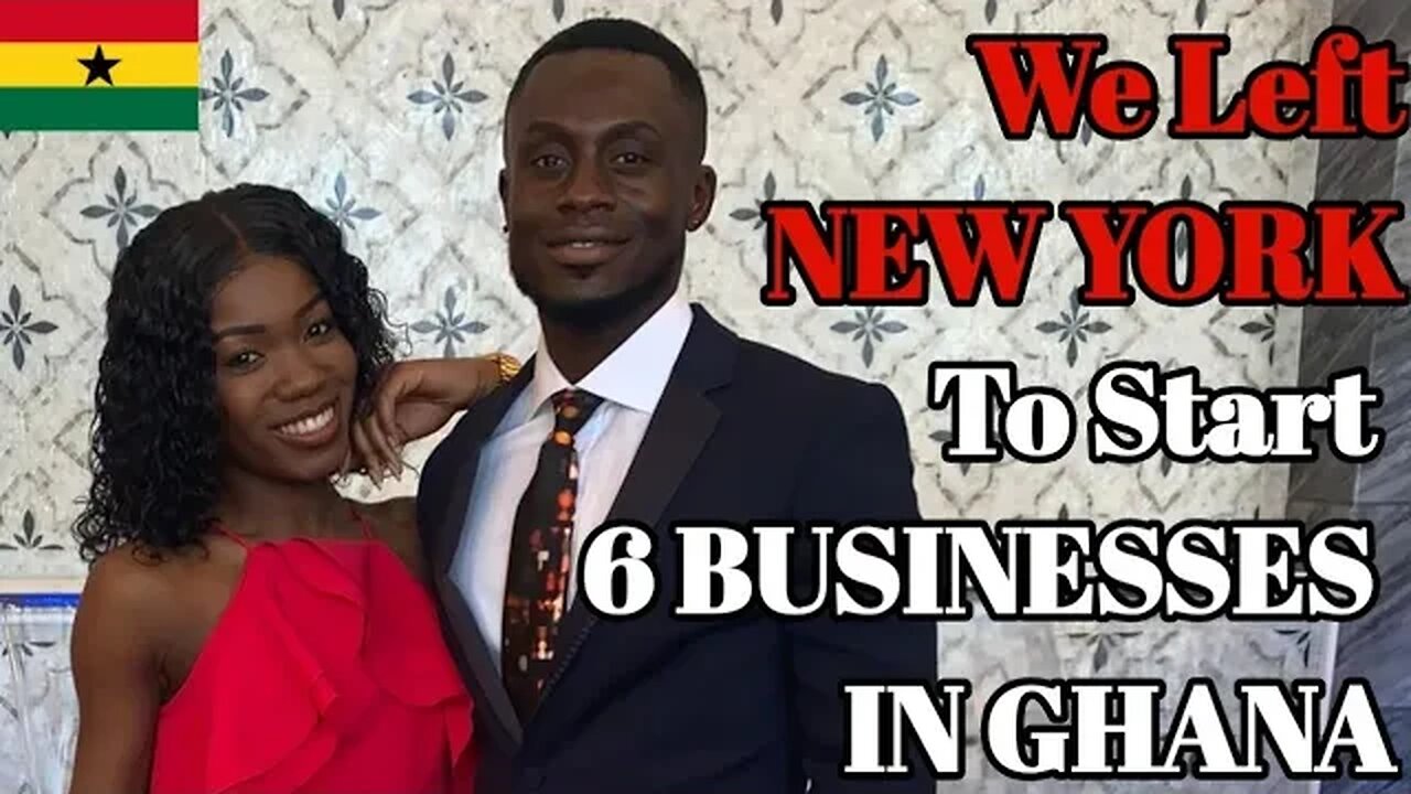 Left New York To Start 6 Businesses In Ghana, Aged 26!