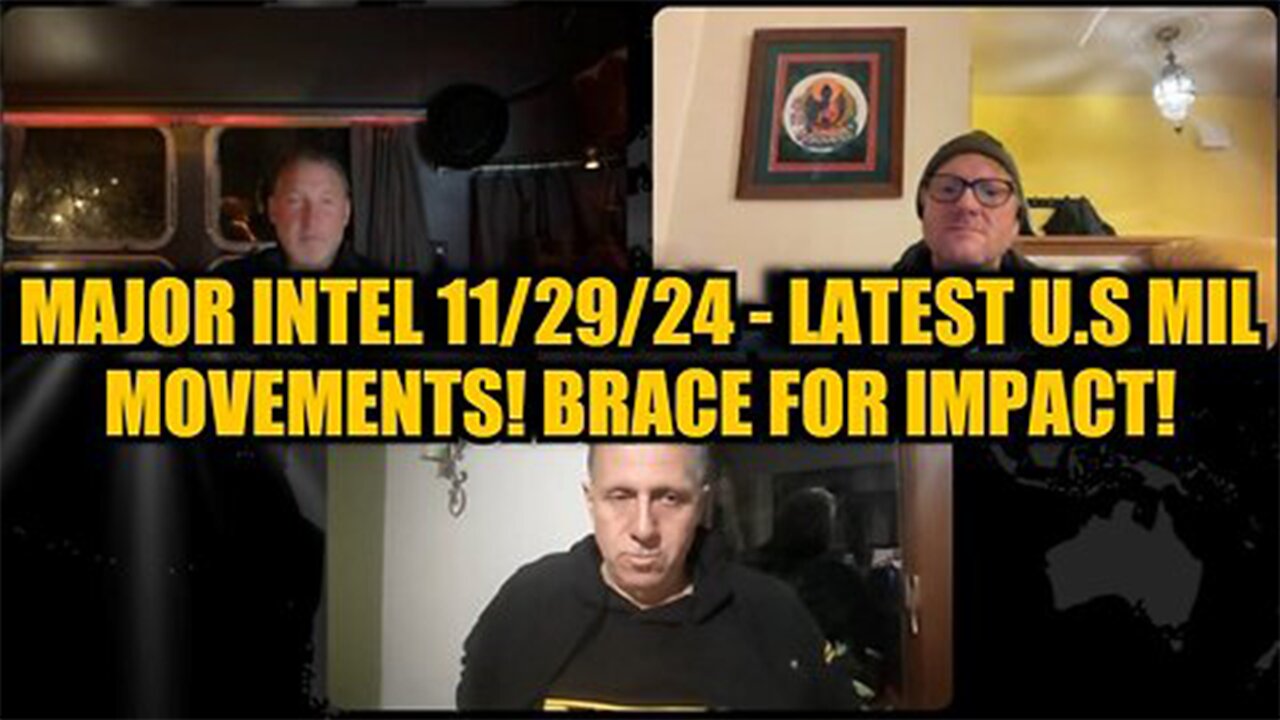 Mike King: Major Intel 11/29/24 - Latest U.S. Military Movements! Brace For Impact