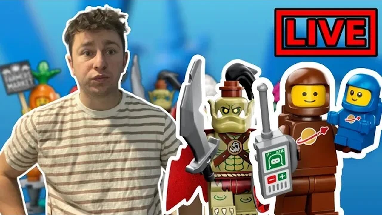 Opening LEGO CMF's Series 24 (Collectible Minifigures) #Live