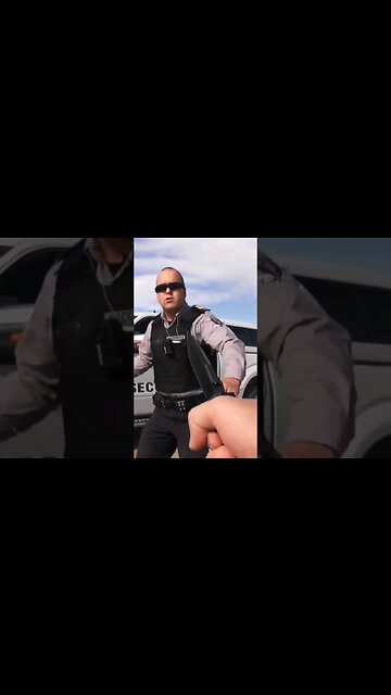 Security Guard vs. Knife Attack. #shorts #security