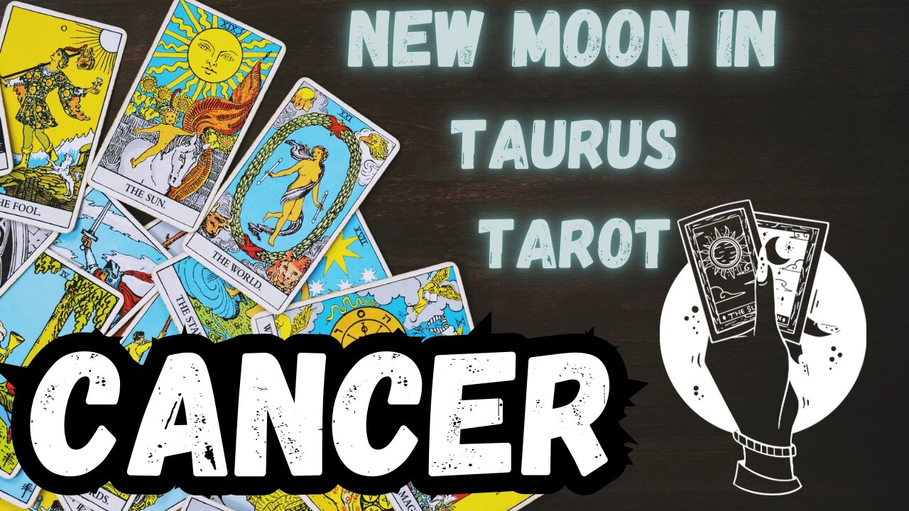 Cancer ♋️- Pace yourself! New Moon in Taurus Tarot reading #tarot #tarotary #cancer