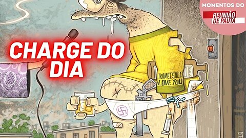 Charge do Jota Camelo | Momentos Reunião de Pauta
