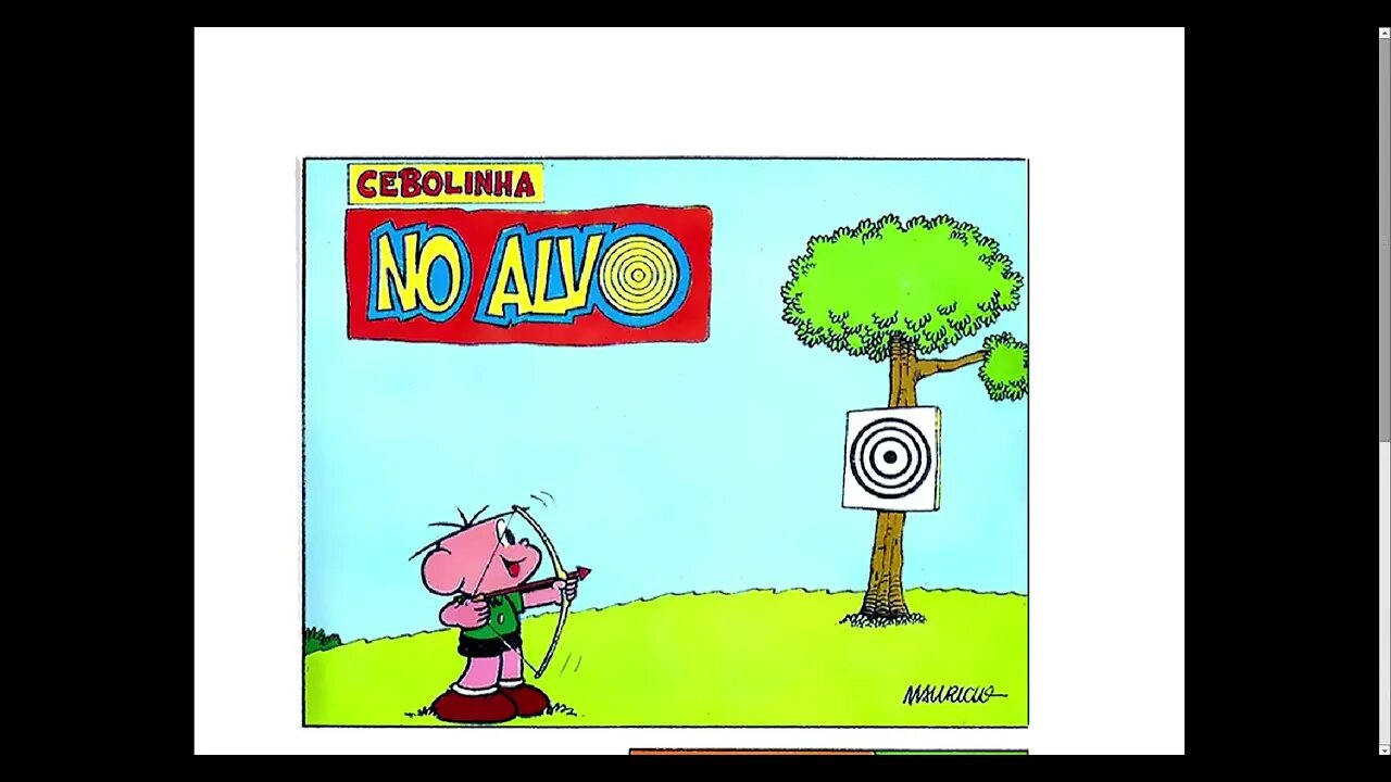 Cebolinha - No Alvo [Pause o Vídeo Caso Não Consiga Ler]
