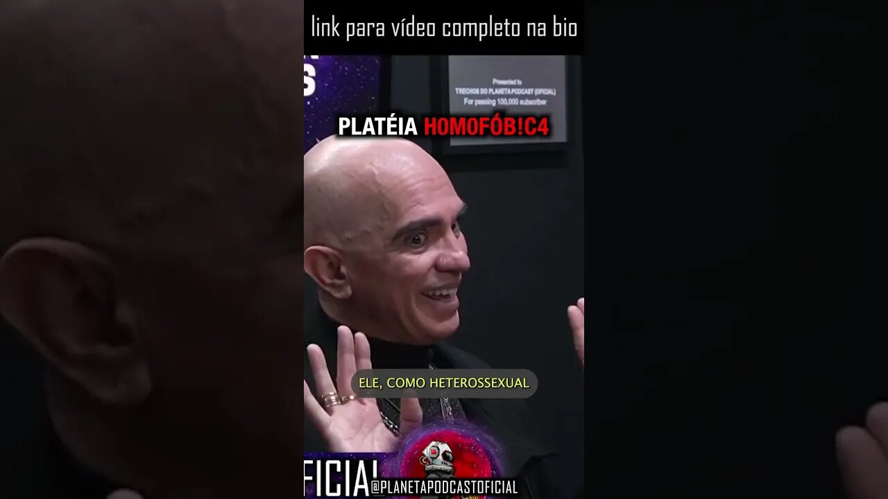 “A PLATEIA INTEIRA VIROU DE COSTAS PRA MIM” com Edson Cordeiro | Planeta Podcast #shorts