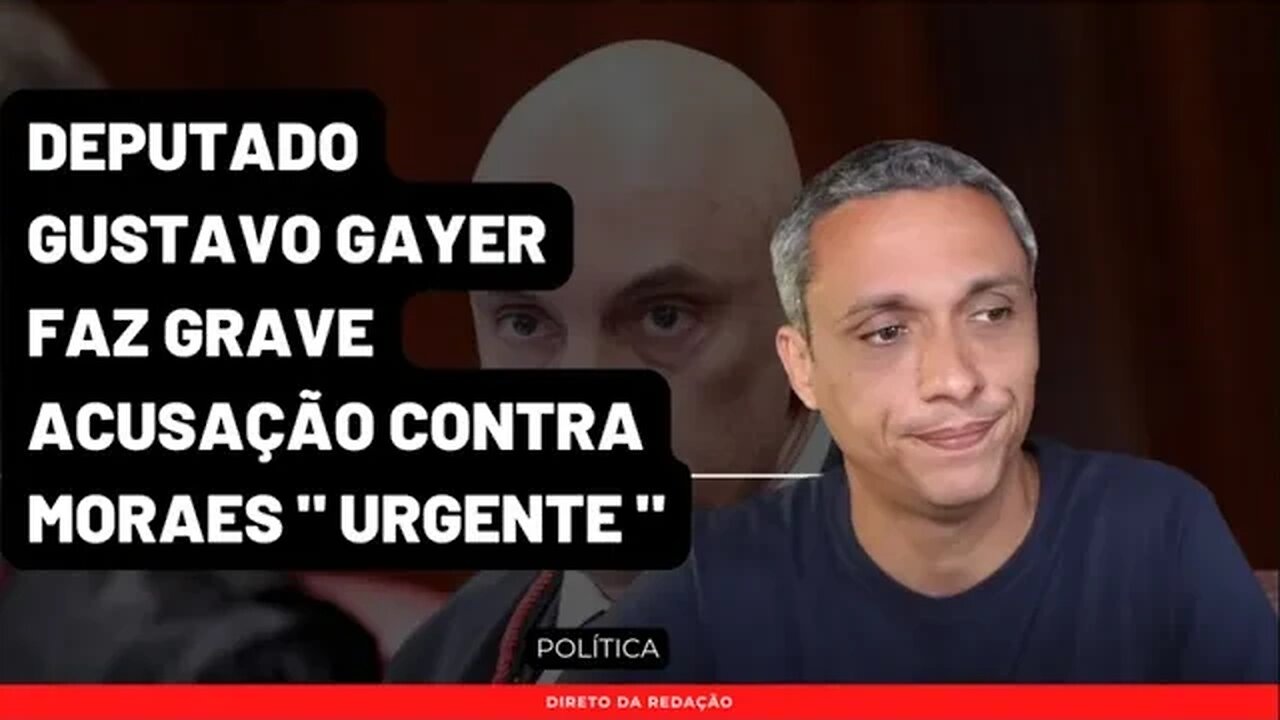 Grave | Deputado Gustavo Gayer vai fazer uma grave denúncia contra Alexandre de Moraes | Agora