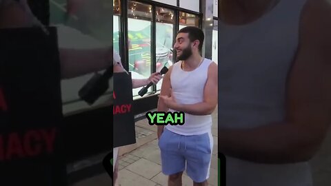 We were interrupted by a male feminist...