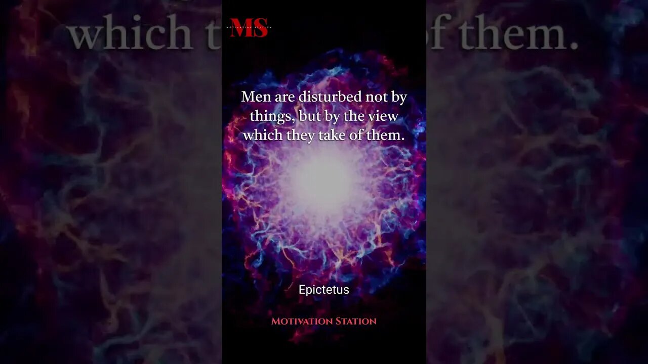 Disturbed by Views, Not Things #shorts #stoicquotes #stoicism #epictetus #philosophy #quotes