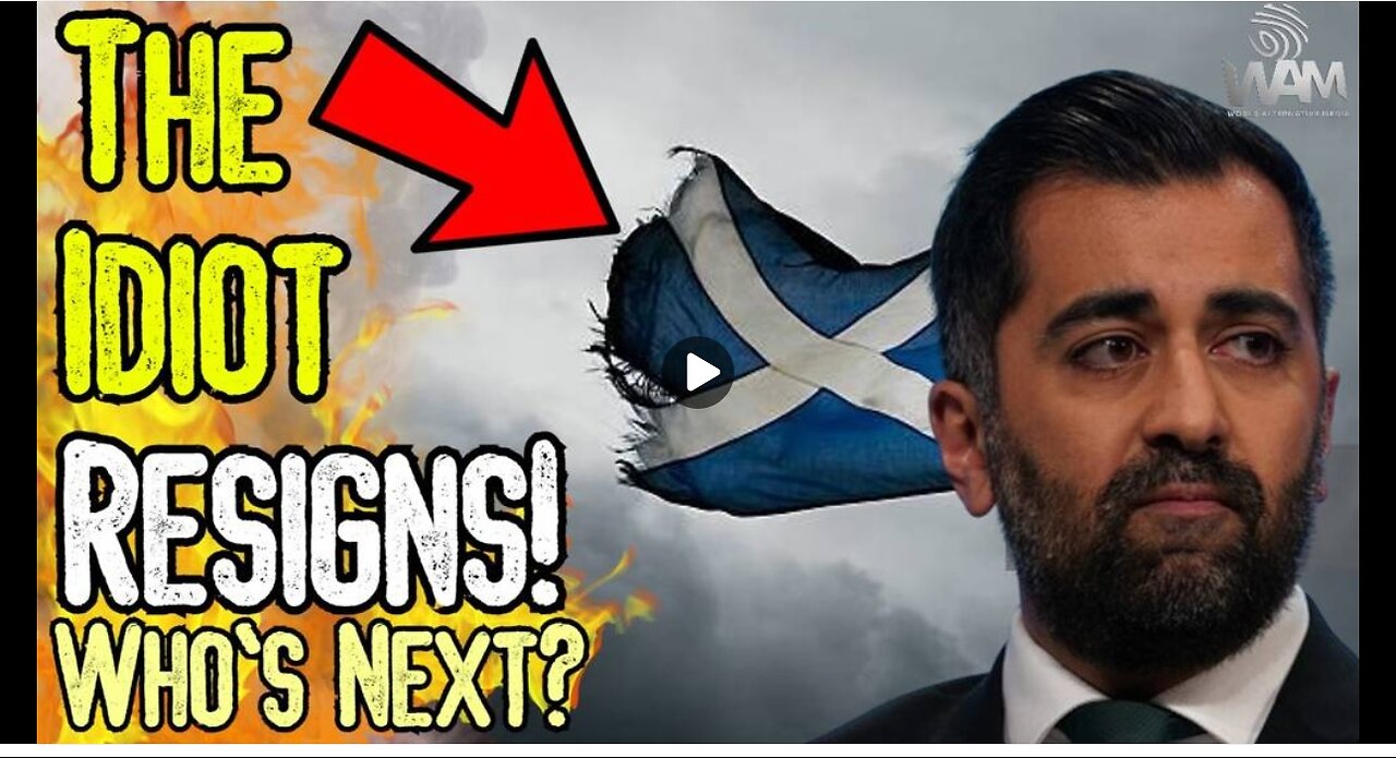 THE IDIOT RESIGNS! - Woke Humza Yousaf Resigns!