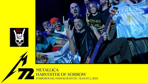 Metallica - Harvester Of Sorrow (Foxborough - August 2 2024)