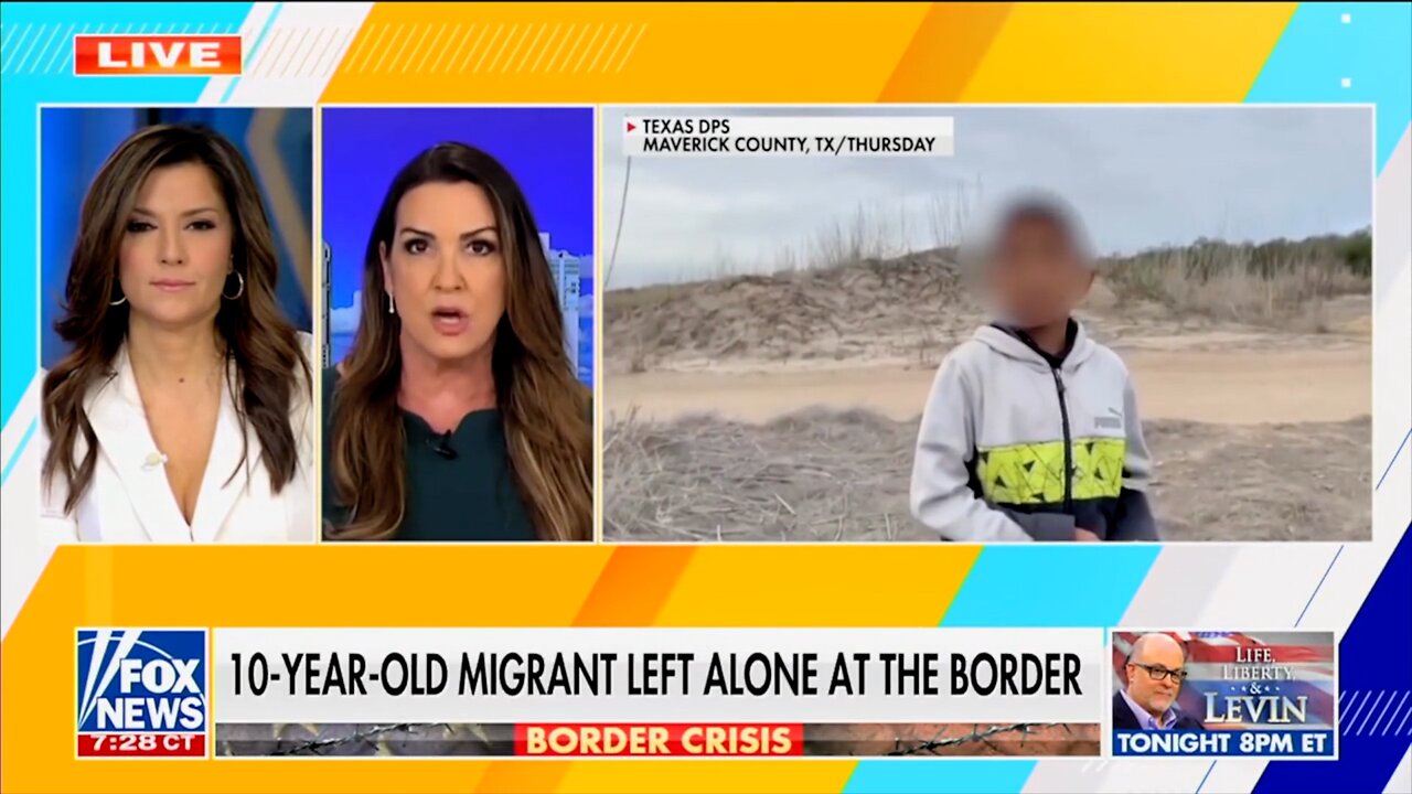 Sara Carter reacts to 10-year-old migrant left at the border