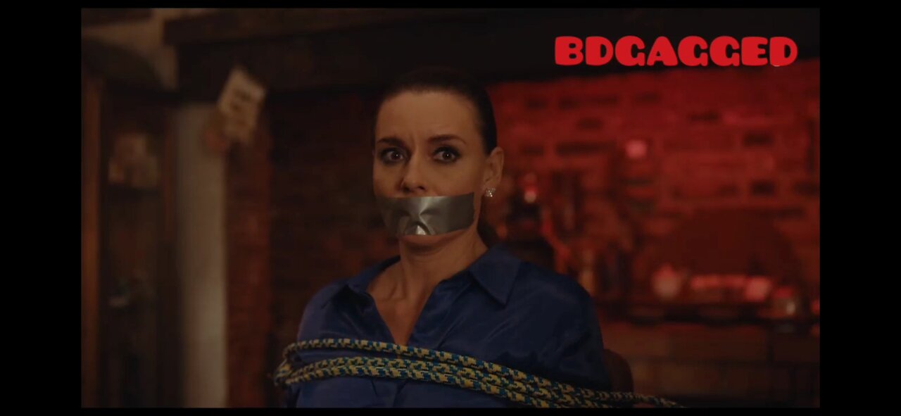 MILF with mouth taped