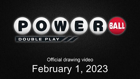 Powerball Double Play drawing for February 1, 2023